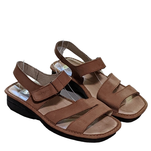Fly Flot  sandal adjustable  strap  leather  41 - Picture 2 of 11